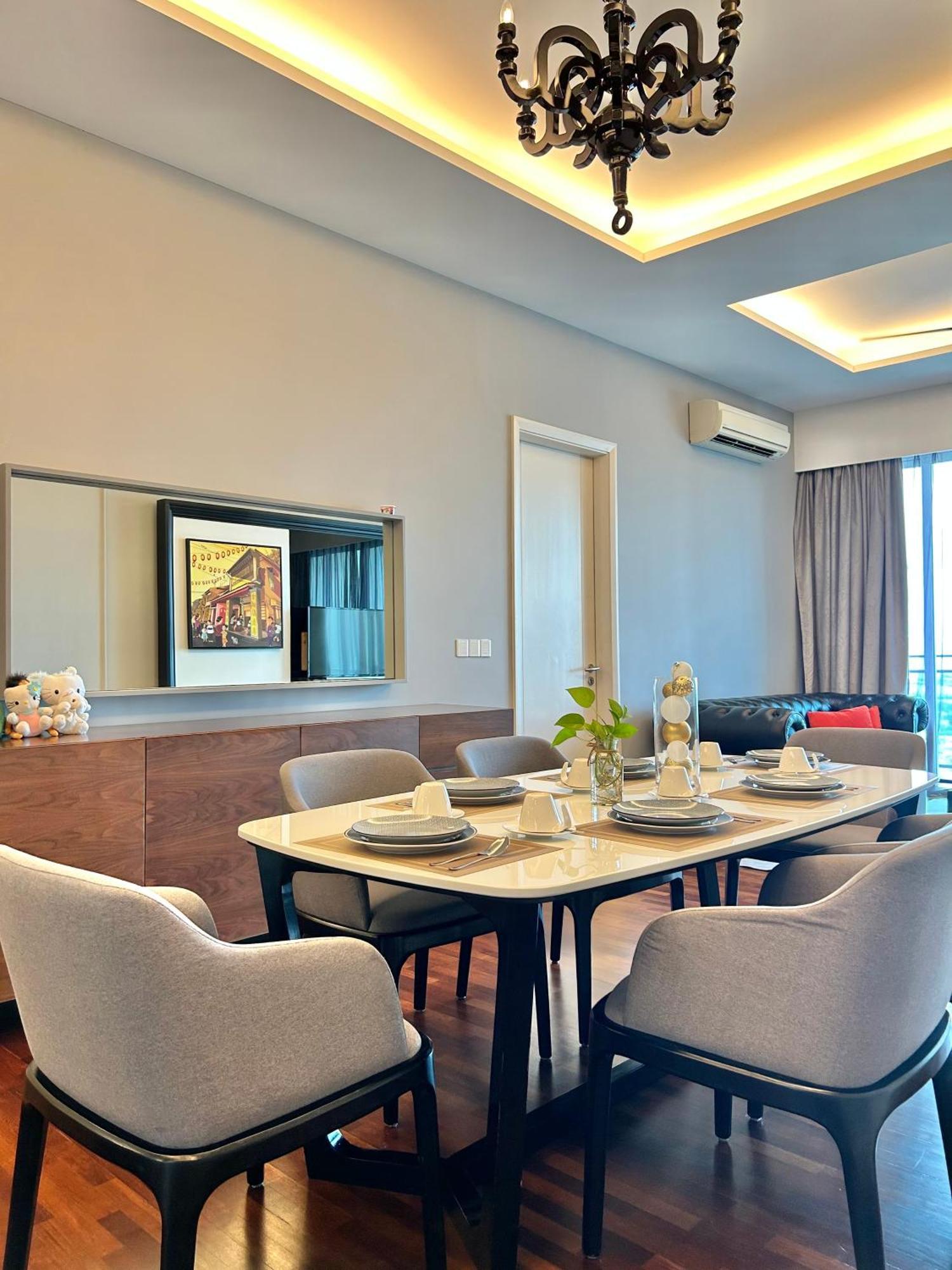 Luxury 3Br Penthouse I The Shore Hotel & Residence I Seaview I Poolview I 6-9Pax 豪华3房顶层公寓 Malacca Exteriör bild